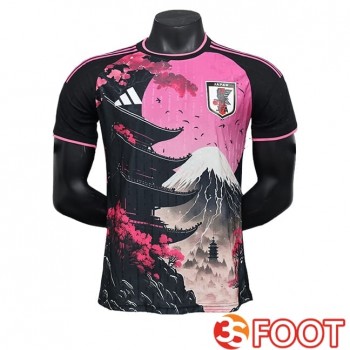 Maillot Equipe Foot Japon Special Edition Rose/Noir 2024/2025