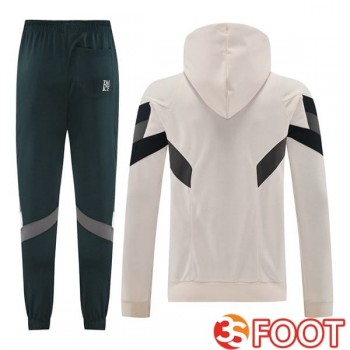 Survetement De Foot - Sweat A Capuche Real Madrid Jaune 2025/2026