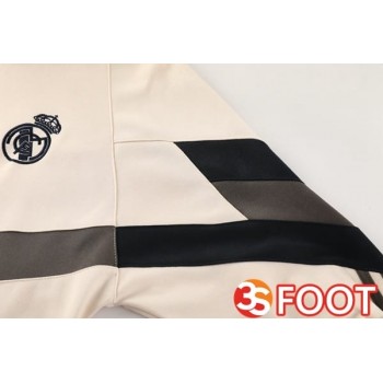 Survetement De Foot - Sweat A Capuche Real Madrid Jaune 2025/2026