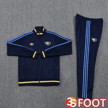 Ensemble Survetement De Foot - Veste Colombie Bleu Royal 2025/2026