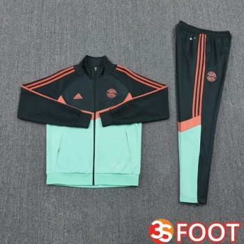Ensemble Survetement De Foot - Veste Bayern Munich Vert 2025/2026