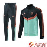 Ensemble Survetement De Foot - Veste Bayern Munich Vert 2025/2026