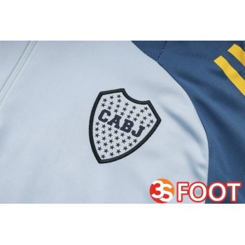 Ensemble Survetement De Foot Boca Juniors Bleu 2025/2026