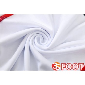 Ensemble Survetement De Foot Manchester United Blanc Noir 2025/2026