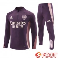 Ensemble Survetement De Foot Arsenal Pourpre 2025/2026