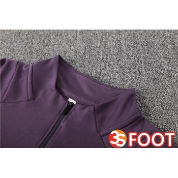 Ensemble Survetement De Foot Arsenal Pourpre 2025/2026