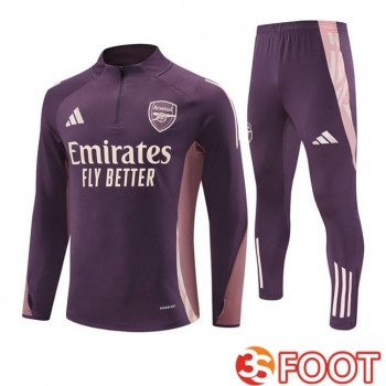 Ensemble Survetement De Foot Arsenal Pourpre 2025/2026