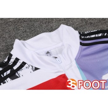 Ensemble Survetement De Foot Arsenal Rouge Blanc 2025/2026