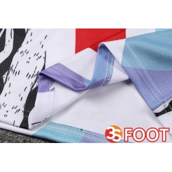 Ensemble Survetement De Foot Arsenal Rouge Blanc 2025/2026