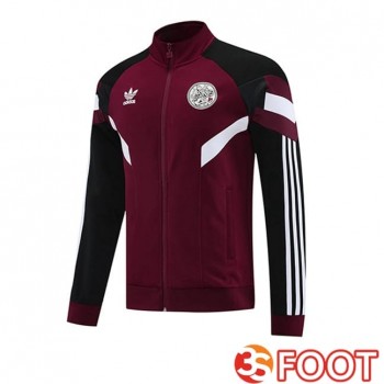 Veste Foot AFC Ajax Rouge 2025/2026