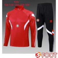 Ensemble Survetement De Foot Bayern Munich Enfant Rouge 2025/2026