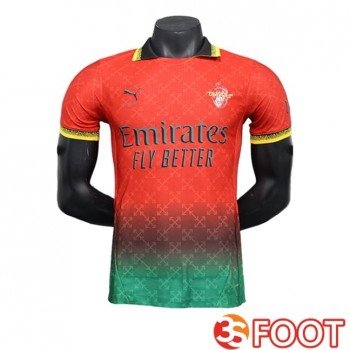Maillot De Foot Milan AC Special Edition Rouge/Vert 2024/2025