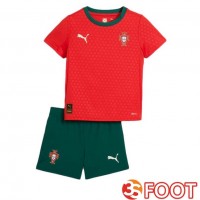 Maillot Foot Equipe De Portugal Enfant Domicile Rouge 2025/2026