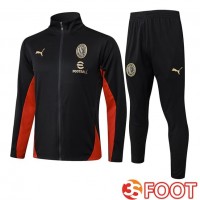 Ensemble Survetement De Foot - Veste AC Milan Noir 2025/2026
