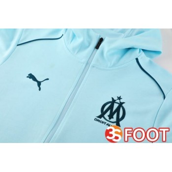 Survetement De Foot - Coupe Vent Marseille OM Bleu 2025/2026