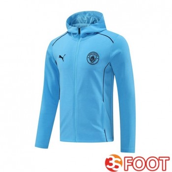 Coupe Vent Manchester City Bleu 2025/2026