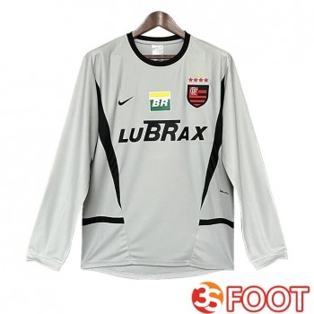 Maillot De Foot Flamengo Retro Gardien De But Manches Longues 2002/2003