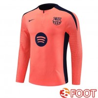 Training Sweatshirt FC Barcelone Orange 2025/2026