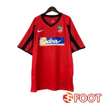 Maillot De Foot Atletico Madrid Retro Exterieur Rouge 2001-2002