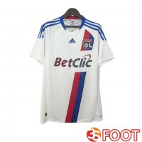 Maillot De Foot Lyon OL Retro Domicile Blanc 2010-2011