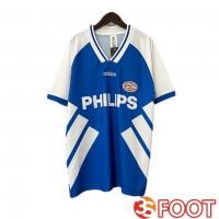 Maillot De Foot PSV Eindhoven Retro Exterieur Blanc Bleu 1994