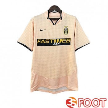 Maillot De Foot Juventus Retro Exterieur Jaune 2003-2004