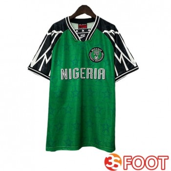 Maillot De Foot Nigeria Retro Domicile Vert 1994-1995