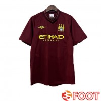 Maillot De Foot Manchester City Retro Exterieur Marron 2012-2013