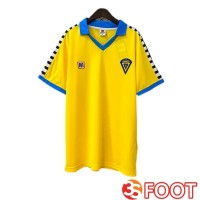Maillot De Foot Cadiz CF Retro Domicile Jaune 1983-1984