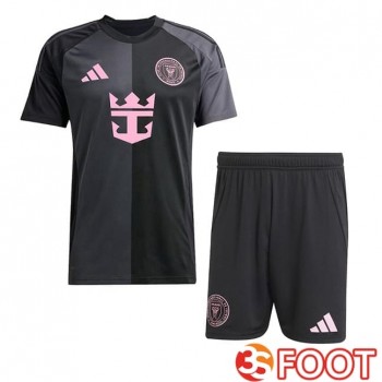 Maillot De Foot Inter Miami CF Enfant Exterieur Noir 2025/2026