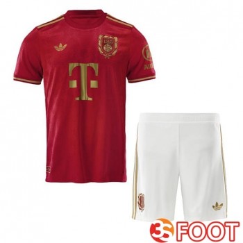 Maillot De Foot Bayern Munich Enfant Édition 125e Anniversaire Rouge 2025/2026