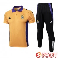 Ensemble Polo Real Madrid + Pantalon Jaune 2025/2026