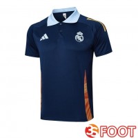 Polo Foot Real Madrid Bleu Royal 2025/2026