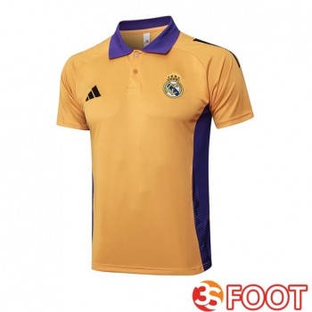 Polo Foot Real Madrid Jaune 2025/2026
