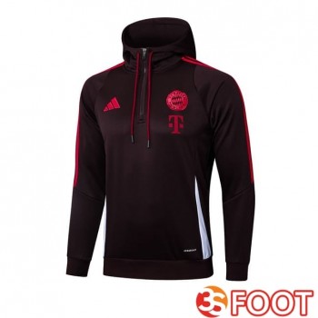 Sweat A Capuche Bayern Munich Rouge 2025/2026