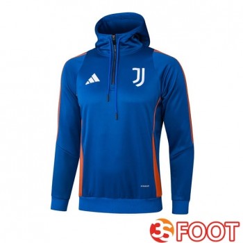 Sweat A Capuche Juventus Bleu 2025/2026