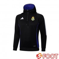 Sweat A Capuche Real Madrid Noir 2025/2026