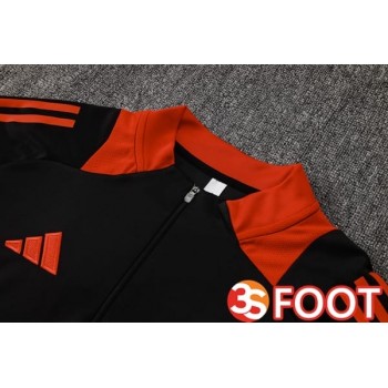 Ensemble Survetement De Foot SC Internacional Noir 2025/2026