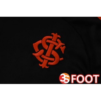 Ensemble Survetement De Foot SC Internacional Noir 2025/2026