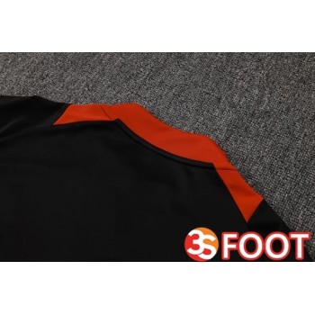 Ensemble Survetement De Foot SC Internacional Noir 2025/2026