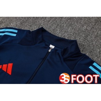 Ensemble Survetement De Foot Flamengo Bleu Royal 2025/2026