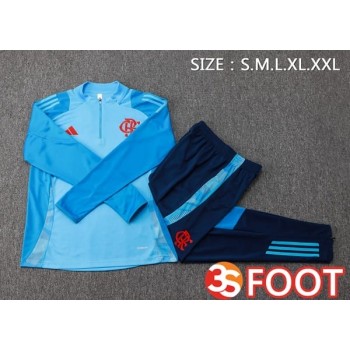 Ensemble Survetement De Foot Flamengo Bleu 2025/2026