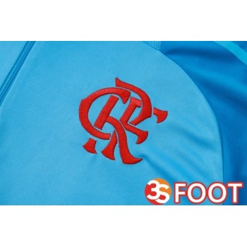 Ensemble Survetement De Foot Flamengo Bleu 2025/2026