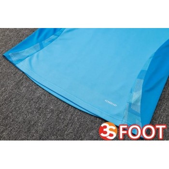 Ensemble Survetement De Foot Flamengo Bleu 2025/2026