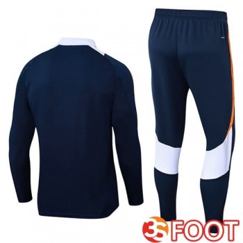 Ensemble Survetement De Foot Real Madrid Bleu Royal 2025/2026