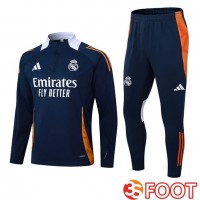 Ensemble Survetement De Foot Real Madrid Bleu Royal 2025/2026