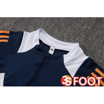 Ensemble Survetement De Foot Real Madrid Bleu Royal 2025/2026
