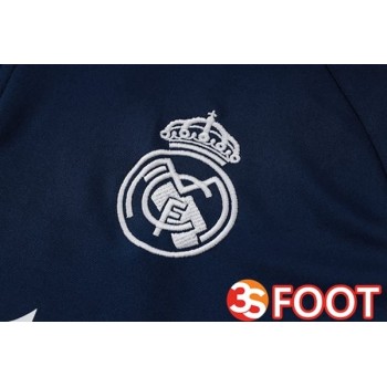 Ensemble Survetement De Foot Real Madrid Bleu Royal 2025/2026