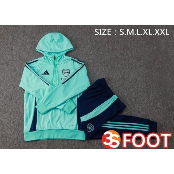 Survetement De Foot - Sweat A Capuche Arsenal Vert 2025/2026