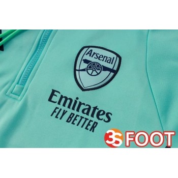 Survetement De Foot - Sweat A Capuche Arsenal Vert 2025/2026